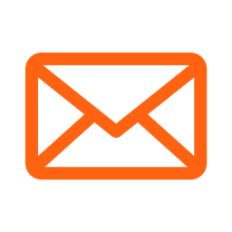 email orange transparent